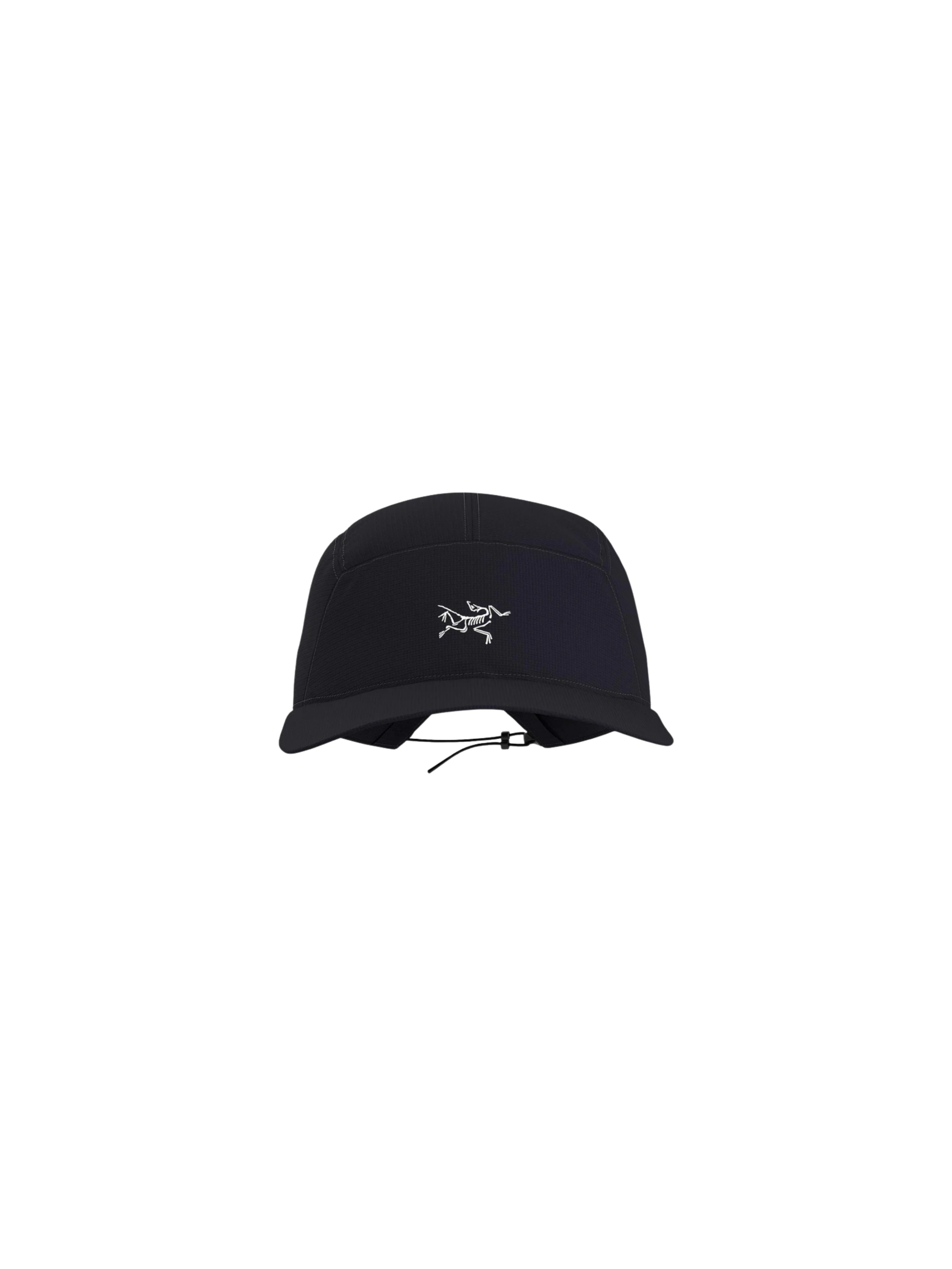 Aerios 5 Panel Cap "BLACK"